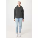 Hanorac cu gluga, unisex, 2509E17122, iqoniq, 66x47.5x1 cm, Bumbac, Gri antracit, XXS