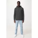 Hanorac cu gluga, unisex, 2509E17122, iqoniq, 66x47.5x1 cm, Bumbac, Gri antracit, XXS