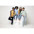 Hanorac cu gluga, unisex, 2509E17122, iqoniq, 66x47.5x1 cm, Bumbac, Gri antracit, XXS