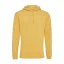 Hanorac cu gluga, Unisex, iqoniq, 2401E13641, Bumbac, Galben ochre, L
