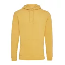 Hanorac cu gluga, Unisex, iqoniq, 2401E13643, Bumbac, Galben ochre, S