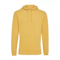   Hanorac cu gluga, Unisex, iqoniq, 2401E13645, Bumbac, Galben ochre, XS