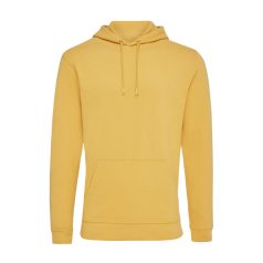   Hanorac cu gluga, Unisex, iqoniq, 2401E13646, Bumbac, Galben ochre, XXL