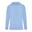 Hanorac cu gluga, unisex, 2509E17127, iqoniq, 66x47.5x1 cm, Bumbac, Albastru sky, XXS