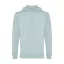 Hanorac cu gluga, Unisex, iqoniq, 2401E13657, Bumbac, Verde ice, S