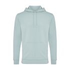 Hanorac cu gluga, Unisex, iqoniq, 2401E13660, Bumbac, Verde ice, XXL