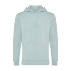 Hanorac cu gluga, Unisex, iqoniq, 2401E13660, Bumbac, Verde ice, XXL