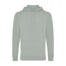 Hanorac cu gluga, Unisex, 2502E10096, iqoniq, Bumbac, Verde ice, XXS