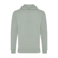   Hanorac cu gluga, Unisex, 2502E10096, iqoniq, Bumbac, Verde ice, XXS