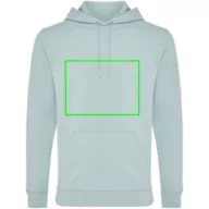   Hanorac cu gluga, Unisex, 2502E10096, iqoniq, Bumbac, Verde ice, XXS