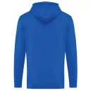 Hanorac cu gluga, Unisex, iqoniq, 2401E13662, Bumbac, Albastru royal, L