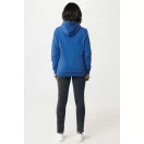 Hanorac cu gluga, Unisex, 2502E10097, iqoniq, Bumbac, Albastru royal, XXS