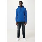 Hanorac cu gluga, Unisex, 2502E10097, iqoniq, Bumbac, Albastru royal, XXS