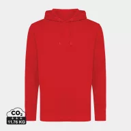   Hanorac cu gluga, Unisex, iqoniq, 2401E13669, Bumbac, Rosu, L