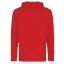 Hanorac cu gluga, unisex, 2509E17126, iqoniq, 66x47.5x1 cm, Bumbac, Rosu, XXS