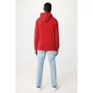 Hanorac cu gluga, unisex, 2509E17126, iqoniq, 66x47.5x1 cm, Bumbac, Rosu, XXS