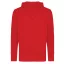 Hanorac cu gluga, Unisex, iqoniq, 2401E13675, Bumbac, Rosu, 3XL