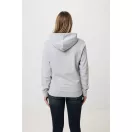Hanorac cu gluga, Unisex, iqoniq, 2401E13676, Bumbac, Gri heather, 4XL