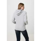Hanorac cu gluga, Unisex, iqoniq, 2401E13676, Bumbac, Gri heather, 4XL