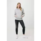Hanorac cu gluga, Unisex, iqoniq, 2401E13676, Bumbac, Gri heather, 4XL