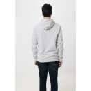 Hanorac cu gluga, Unisex, iqoniq, 2401E13677, Bumbac, Gri heather, 5XL