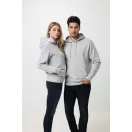 Hanorac cu gluga, Unisex, iqoniq, 2401E13677, Bumbac, Gri heather, 5XL