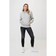   Hanorac cu gluga, Unisex, iqoniq, 2401E13677, Bumbac, Gri heather, 5XL
