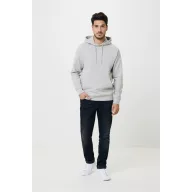   Hanorac cu gluga, Unisex, iqoniq, 2401E13677, Bumbac, Gri heather, 5XL