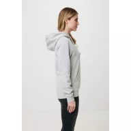   Hanorac cu gluga, Unisex, iqoniq, 2401E13677, Bumbac, Gri heather, 5XL