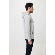   Hanorac cu gluga, Unisex, iqoniq, 2401E13677, Bumbac, Gri heather, 5XL