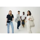 Hanorac cu gluga, 42FEB233200, Iqoniq Torres, Bumbac, Unisex, Negru, M