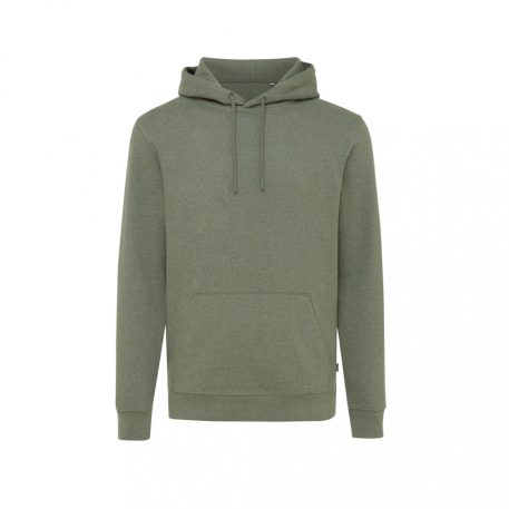 Hanorac cu gluga, 42FEB233215, Iqoniq Torres, Bumbac, Unisex, Verde, L