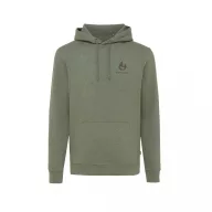   Hanorac cu gluga, 42FEB233216, Iqoniq Torres, Bumbac, Unisex, Verde, M