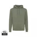 Hanorac cu gluga, 42FEB233221, Iqoniq Torres, Bumbac, Unisex, Verde, XXS