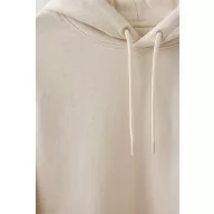   Hanorac cu gluga, 42FEB233232, Iqoniq Torres, Bumbac, Unisex, Crem, M