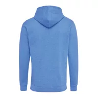   Hanorac cu gluga, Unisex, iqoniq, 2401E13680, Bumbac, Albastru heather, L