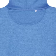   Hanorac cu gluga, Unisex, iqoniq, 2401E13681, Bumbac, Albastru heather, M
