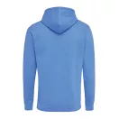 Hanorac cu gluga, unisex, 2509E17254, iqoniq, 66x47.5x1 cm, Bumbac, Albastru heather, XXS