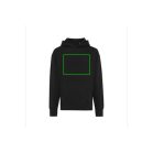 Hanorac 42FEB233254, Iqoniq Yoho, Bumbac, Unisex, Negru, 3XL