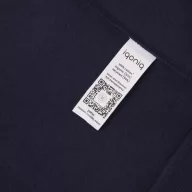   Hanorac 42FEB233296, Iqoniq Yoho, Bumbac, Unisex, Albastru Navy, M