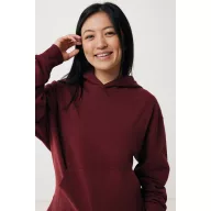  Hanorac cu gluga, Unisex, 2502E10334, iqoniq, Bumbac, Burgundy, L