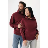   Hanorac cu gluga, Unisex, 2502E10334, iqoniq, Bumbac, Burgundy, L