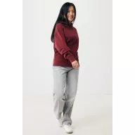   Hanorac cu gluga, Unisex, 2502E10334, iqoniq, Bumbac, Burgundy, L