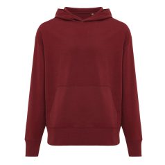   Hanorac cu gluga, Unisex, 2502E10335, iqoniq, Bumbac, Burgundy, M