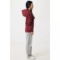   Hanorac cu gluga, Unisex, 2502E10336, iqoniq, Bumbac, Burgundy, S