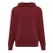 Hanorac cu gluga, Unisex, 2502E10338, iqoniq, Bumbac, Burgundy, XS