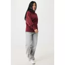 Hanorac cu gluga, Unisex, 2502E10339, iqoniq, Bumbac, Burgundy, XXL