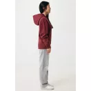 Hanorac cu gluga, Unisex, 2502E10340, iqoniq, Bumbac, Burgundy, XXS
