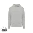 Hanorac cu gluga, casual, Unisex, iqoniq, 2410E18395, Bumbac, Gri, M