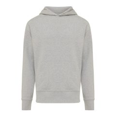   Hanorac cu gluga, casual, Unisex, iqoniq, 2410E18398, Bumbac, Gri, XS